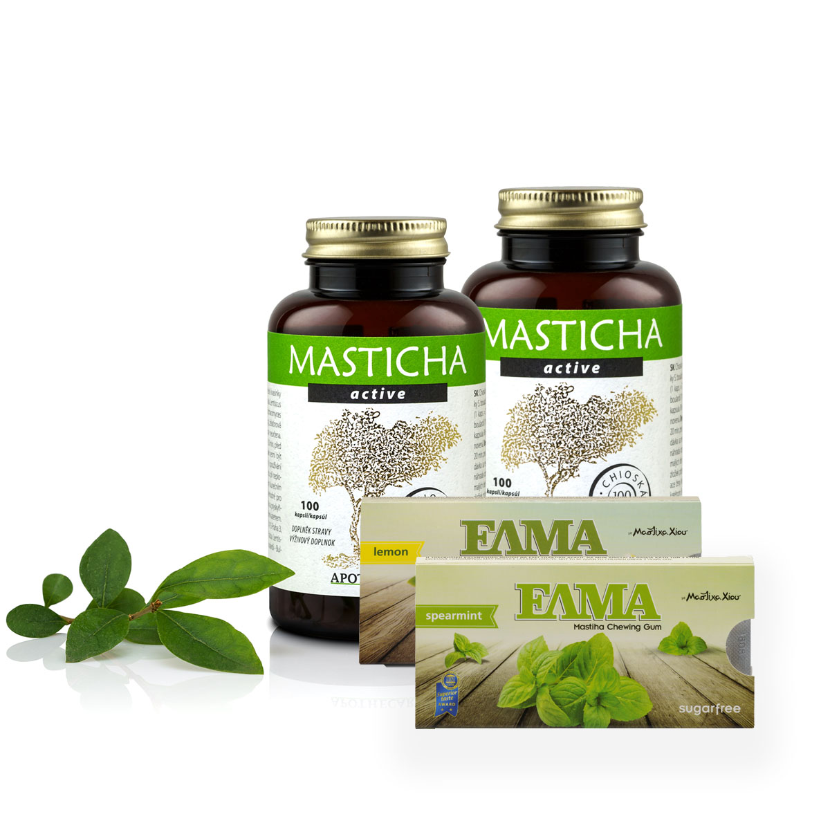2x Masticha Active + Masticha rágógumi ingyenes 2x Masticha Active + Masticha rágógumi ingyenes